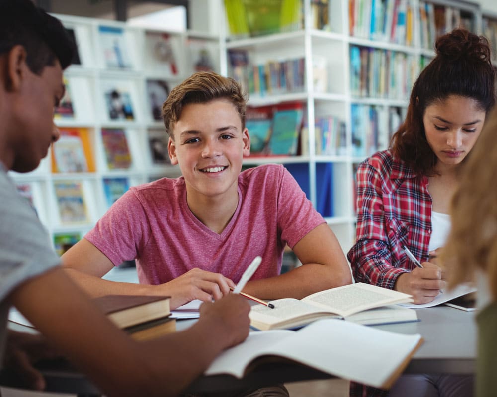 teens-in-a-library teens-in-a-library